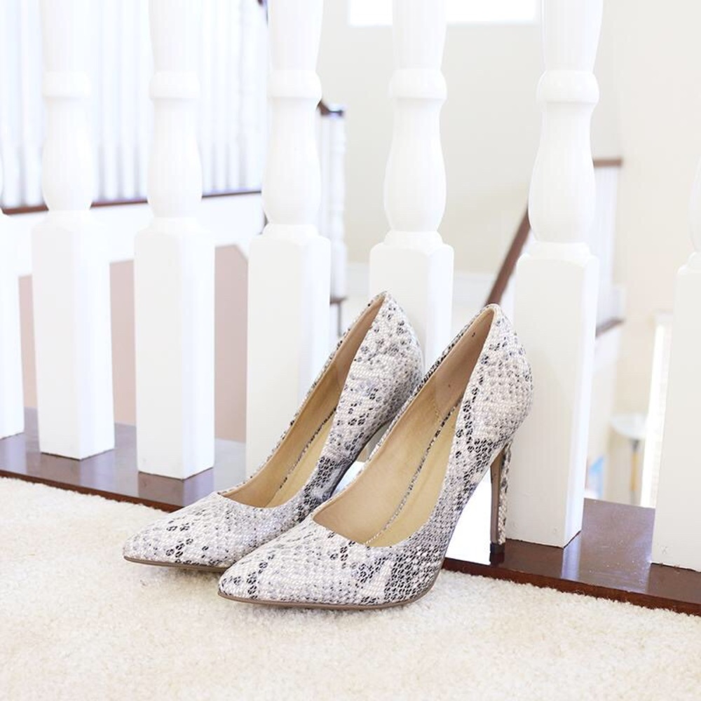 Cindy Python High Heel Pump Stiletto - image 3